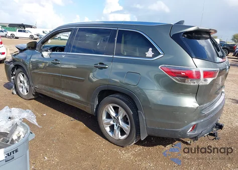 2016 Toyota Highlander Hybrid Ltd Platinum из США, поврежденный, VIN 5TDDCRFH7GS013877